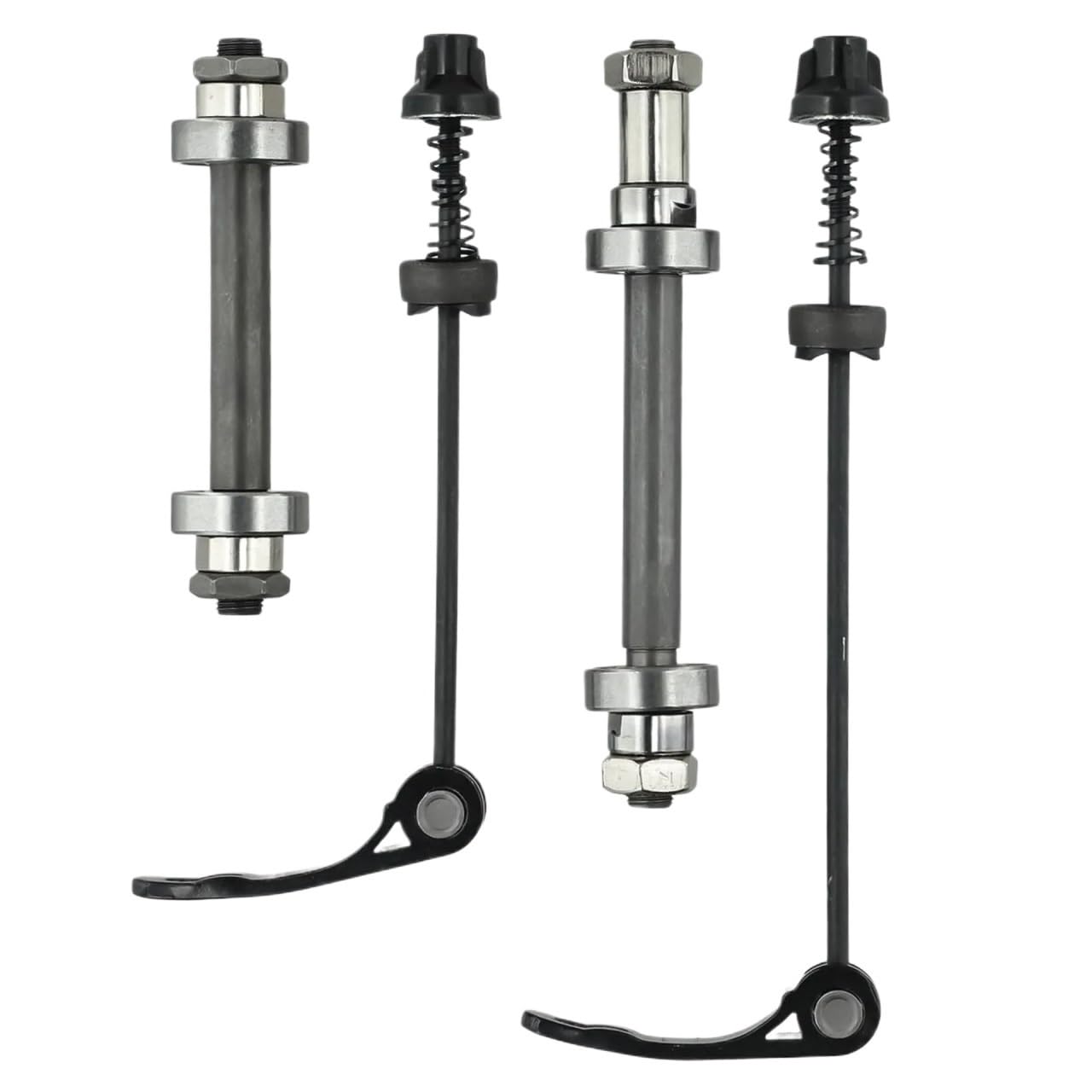 Fahrrad Schnellspanner Mountainbike Fahrrad Radnabe Vorne Und Hinten Schnellspanner Achsen Hebel Mit 2 Lager Vorderrad Hinterrad Achse Zubehör Schnellspanner Fahrrad(Front and Rear)