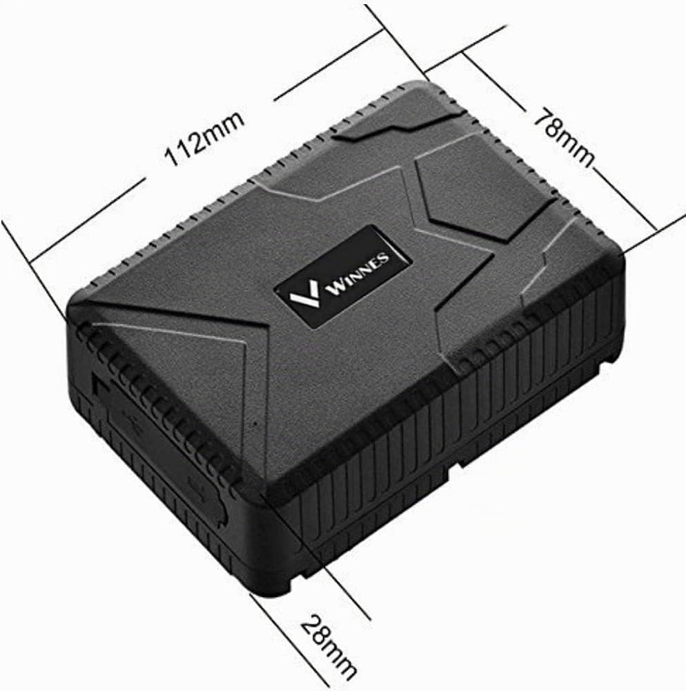 Localizzatore GPS per Auto con Magnete Potente, Monitoraggio in Tempo Reale Satellitare, Antifurto GPS Tracker per Auto, Moto, Camion, Impermeabile Geo-Fence Allarme, APP Gratuita TK915