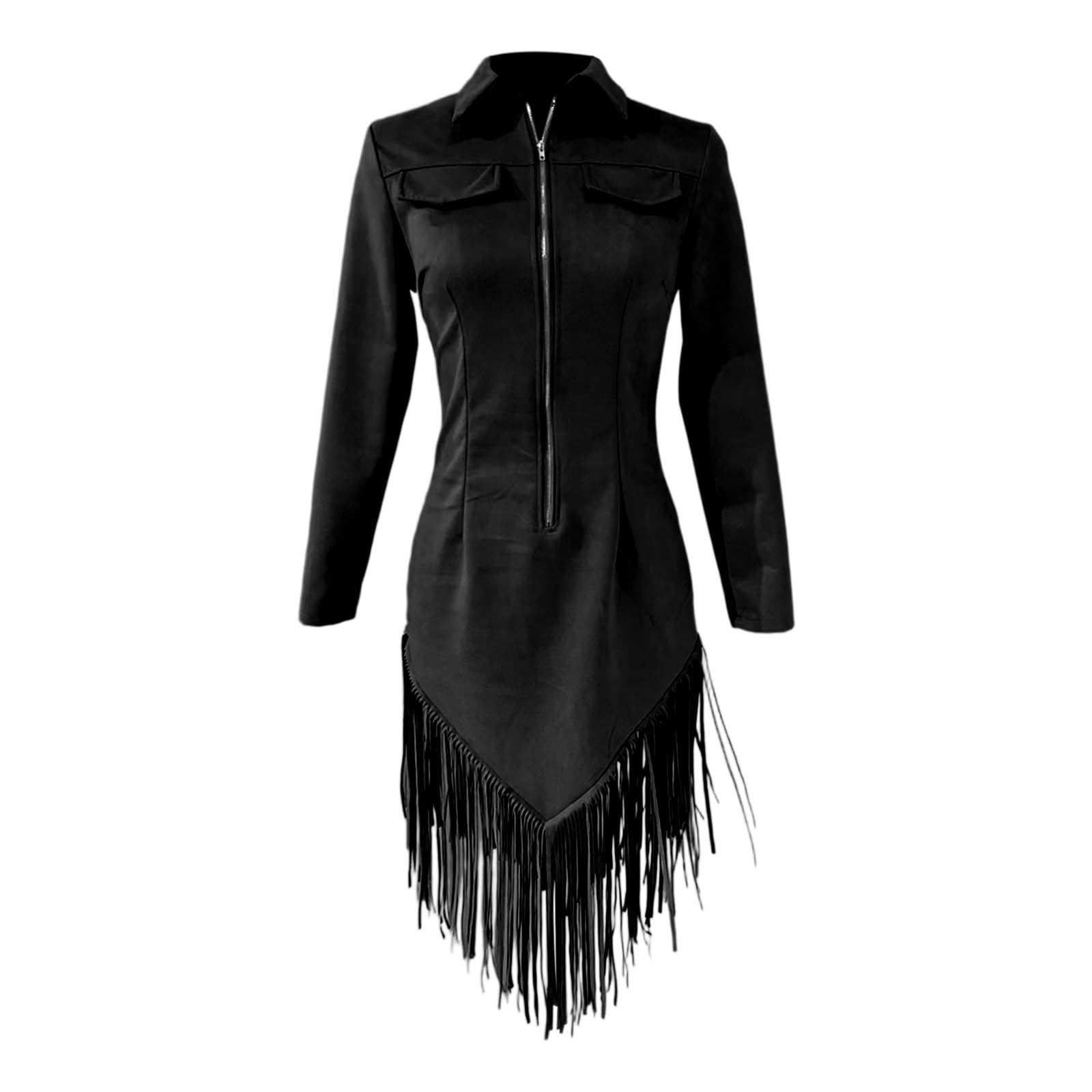 Vestido Mujer Verano,Vestido Casual Mujer Cuadrado Borlas Moderno Primavera Verano Elegante Boho Floral Sin Mangas