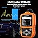 FOXWELL NT201 OBD2 Scanner Code Reader for Cars and Trucks - Reset Check Engine Light, Read and Clear Fault Codes, Live Data Diagnostic Tool for All Cars Since 1996