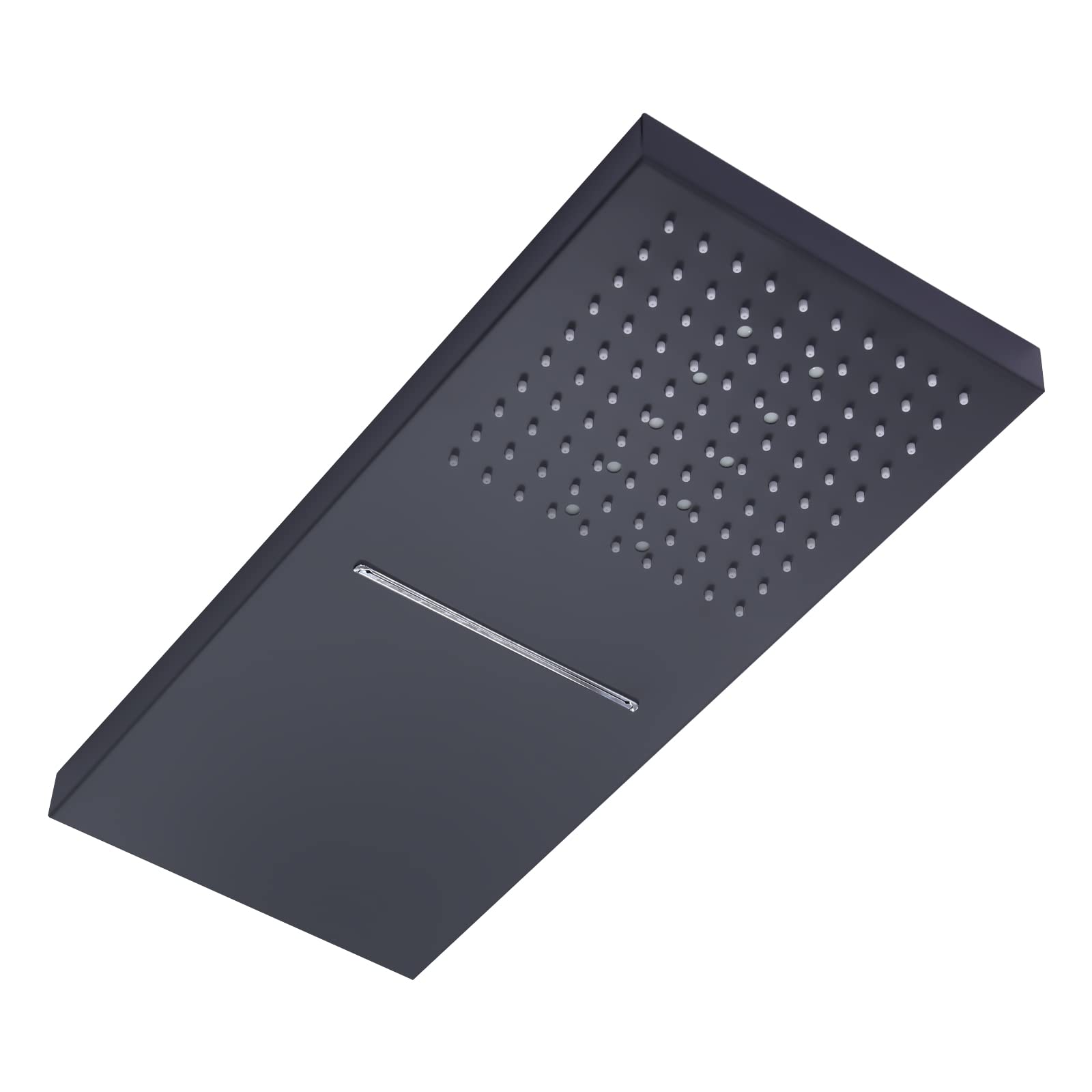 Termostat bateria prysznicowa z głowicą prysznicową, zestaw prysznicowy, podtynkowy, zestaw prysznicowy czarny, termostat, system natryskowy, zestaw prysznicowy