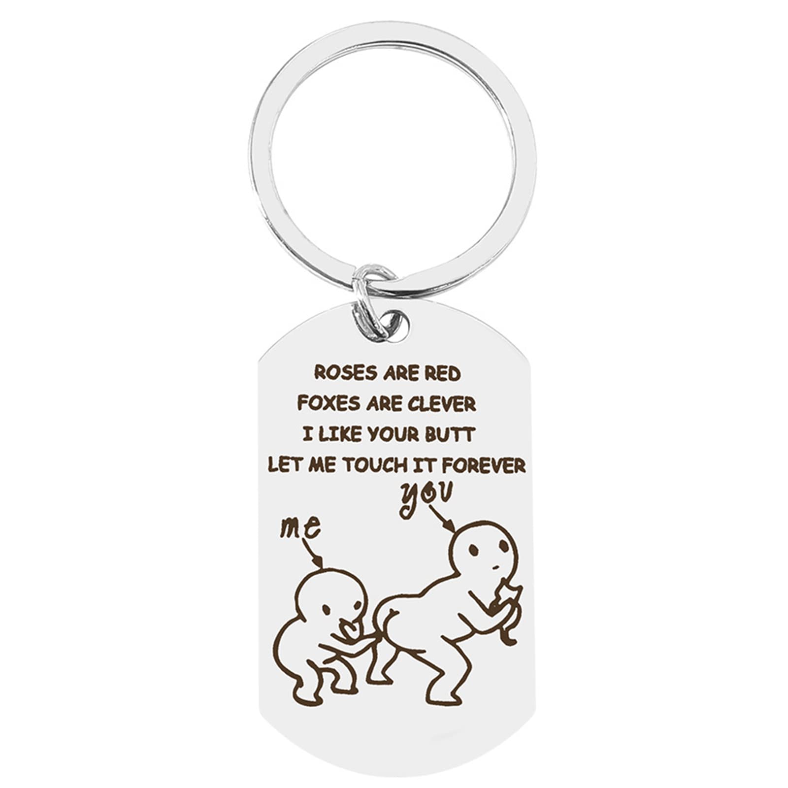 Portachiavi Personalizzato Con Scritta "To My Man" - Regalo Per Fidanzato, Marito, Anniversario, San Valentino