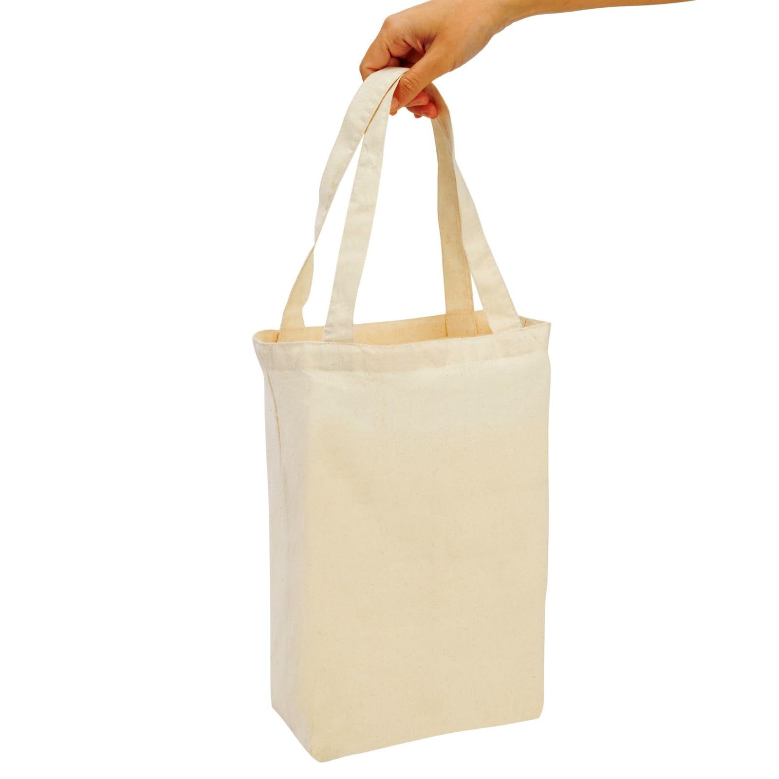 Juvale - Set di 24 borse vuote in tela di cotone per fai da te, 33 x 29,2 cm