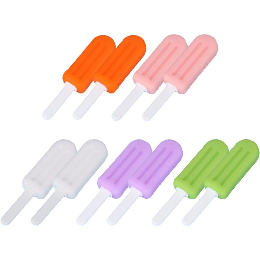 Lpitoy As Shown Aligner Chewies - 10Piece Chewies For Invisalign Aligner Silicone With Grip Handles, For Invisible Braces Aligner Munchies, Chewies For Aligner Trays Seater Orthodontic Munchies For Invisalign
