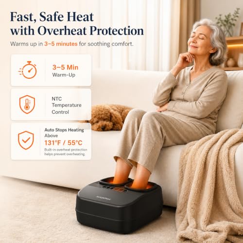 MOUNTRAX Heated Foot Massager - 61.74 w/ Code + 53% Off Code MDIKJ0JH - image 6
