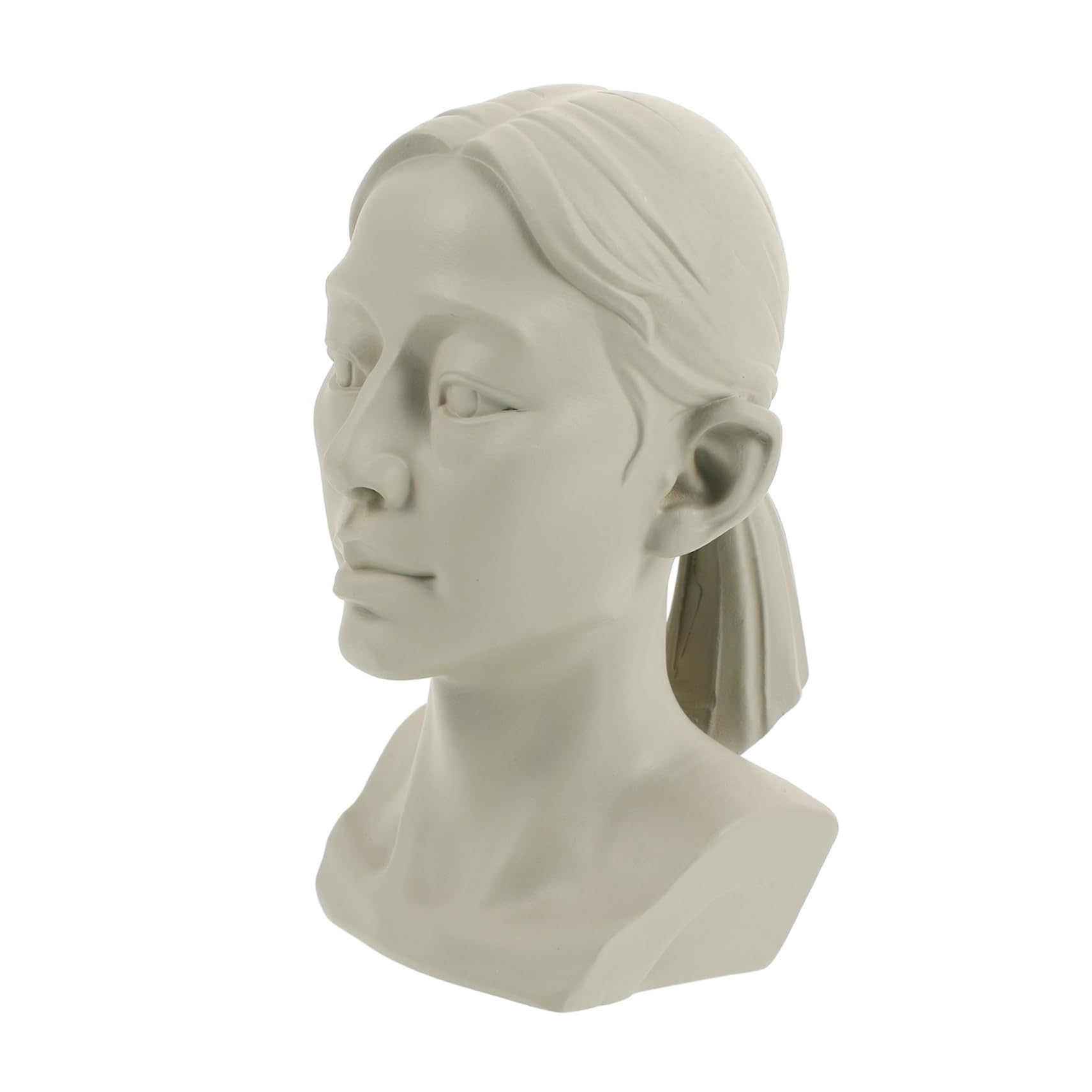 SHINEOFI Material Didáctico De Arte Modelo De Dibujo Del Artista Estatuilla De La Mitología Escultura Griega En Miniatura Modelo De Busto De Entrenamiento De Boceto Figurilla Yeso Grey