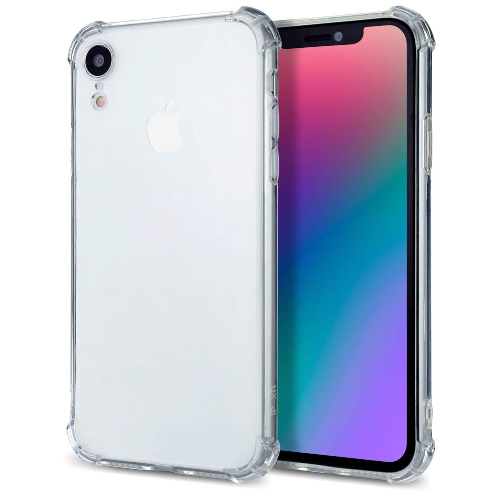 SUPARDS Clear Case Compatible with iPhone XR, for iPhone XR(6.1inch) Protective Case Cover [4 Reinforced Corners] Shockproof Case with TPU Soft Bumper for iPhone XR.