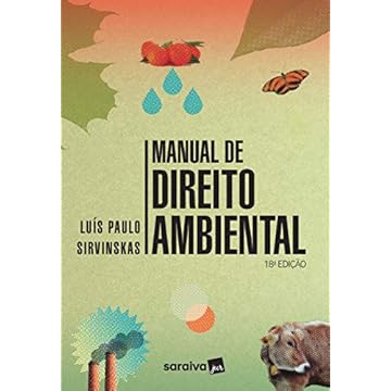 Capa do livro Manual de Direito Ambiental - 18ª edição de 2020