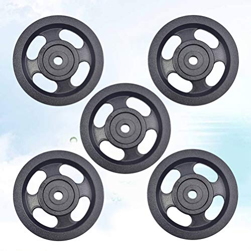 CLISPEED 5 Pcs Rolamento Polia Roda Cabo Equipamento de GinÃ¡stica Parte Cabo GinÃ¡sio Fitness MÃ¡qu