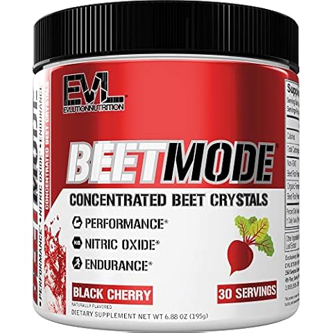Evlution Nutrition Beet Mode Beet Root Powder, Black Cherry, 30 Servings Cover
