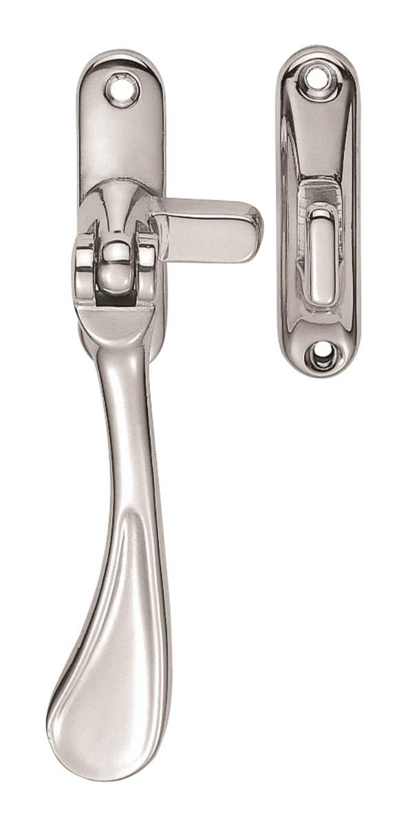 VICTORIAN - REVERSIBLE CASEMENT FASTENER WITH HOOK & MORTICE PLATE