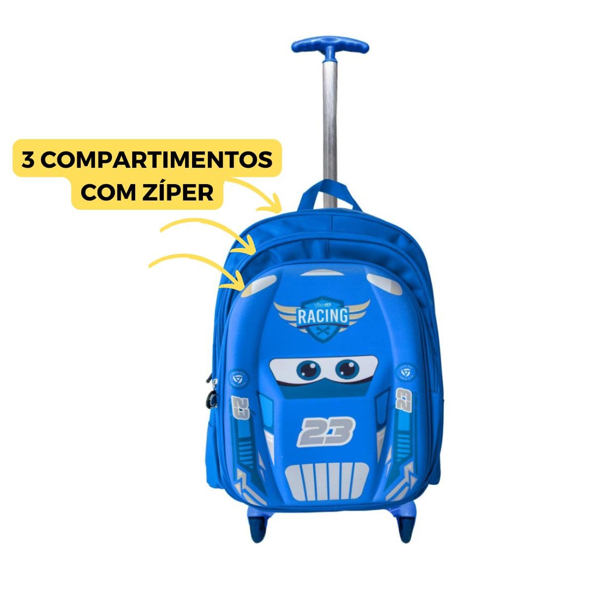 Mochila Rodinha 3d Macqueen Infantil Meninos Escolar Carros (Azul) em promoção! Veja a oferta e mais achadinhos de Mochilas escolares 6 Hoje é o melhor dia para comprar Mochila Rodinha 3d Macqueen Infantil Meninos Escolar Carros (Azul) com aquele preço maroto! Promoção! Aproveite a oferta! 6