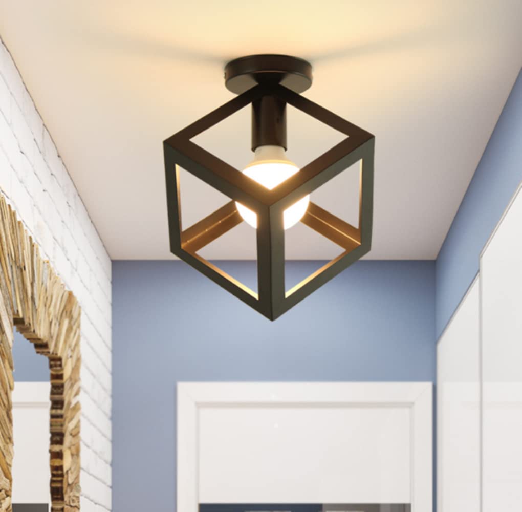 Plafonnier rétro vintage E27 contre le manque de lumière dans les couloirs