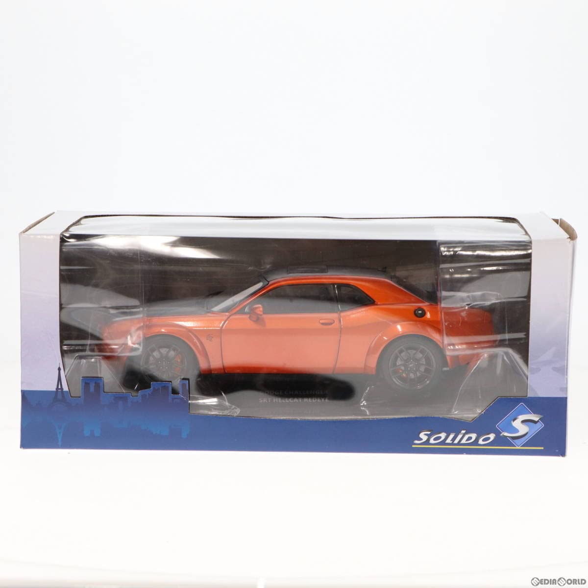 1/18 ダッヂチャレンジャー SRT Hellcat ワイドボディ オレンジ