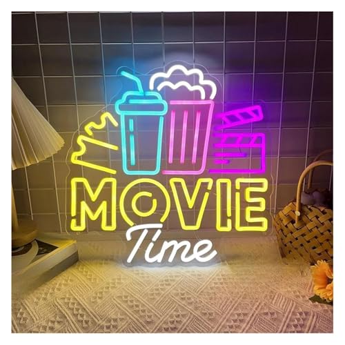 Enseignes lumineuses au néon pour cinéma : sublimez vos murs ternes - 4