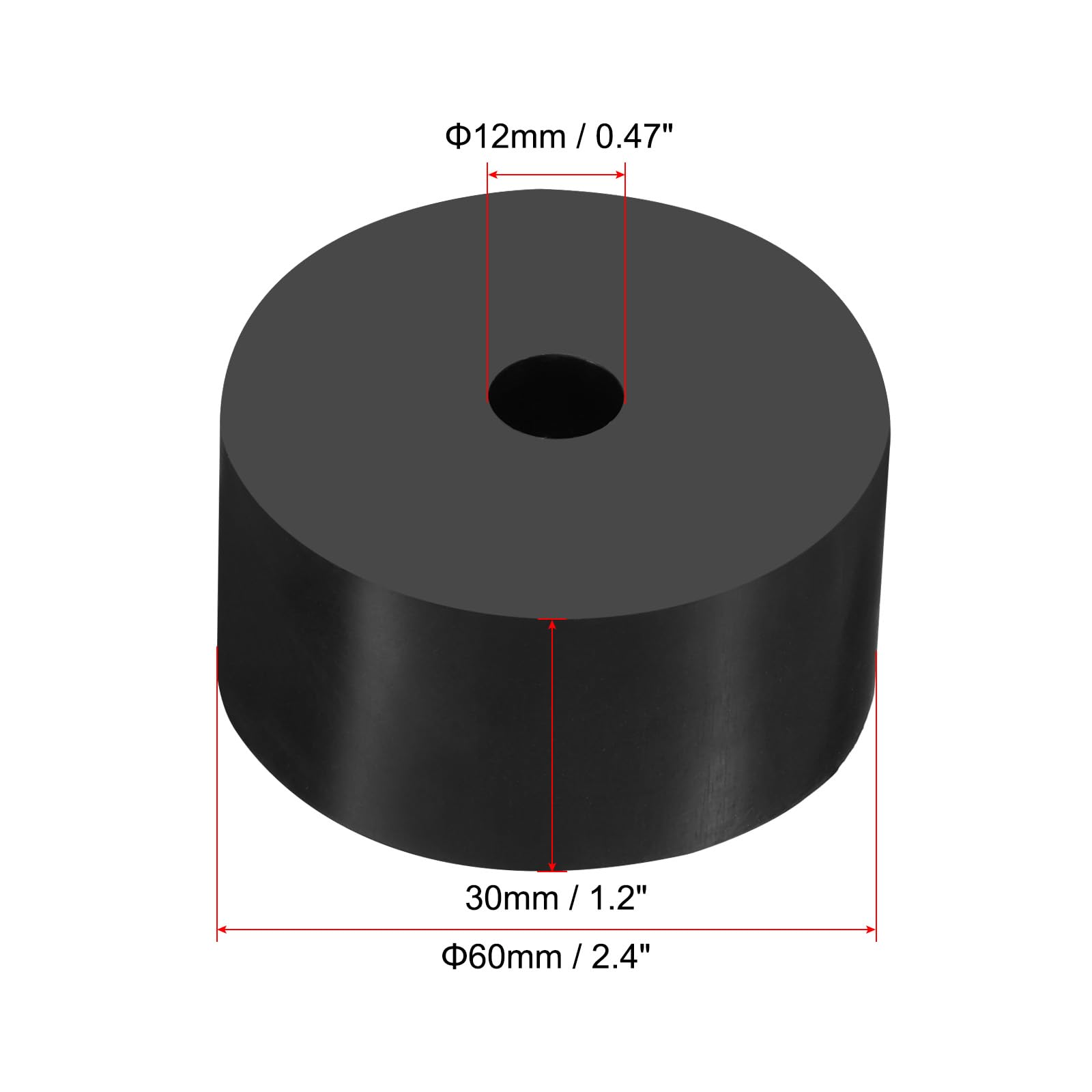 PATIKIL Multi Purpose Rubber Spacer - Image 2