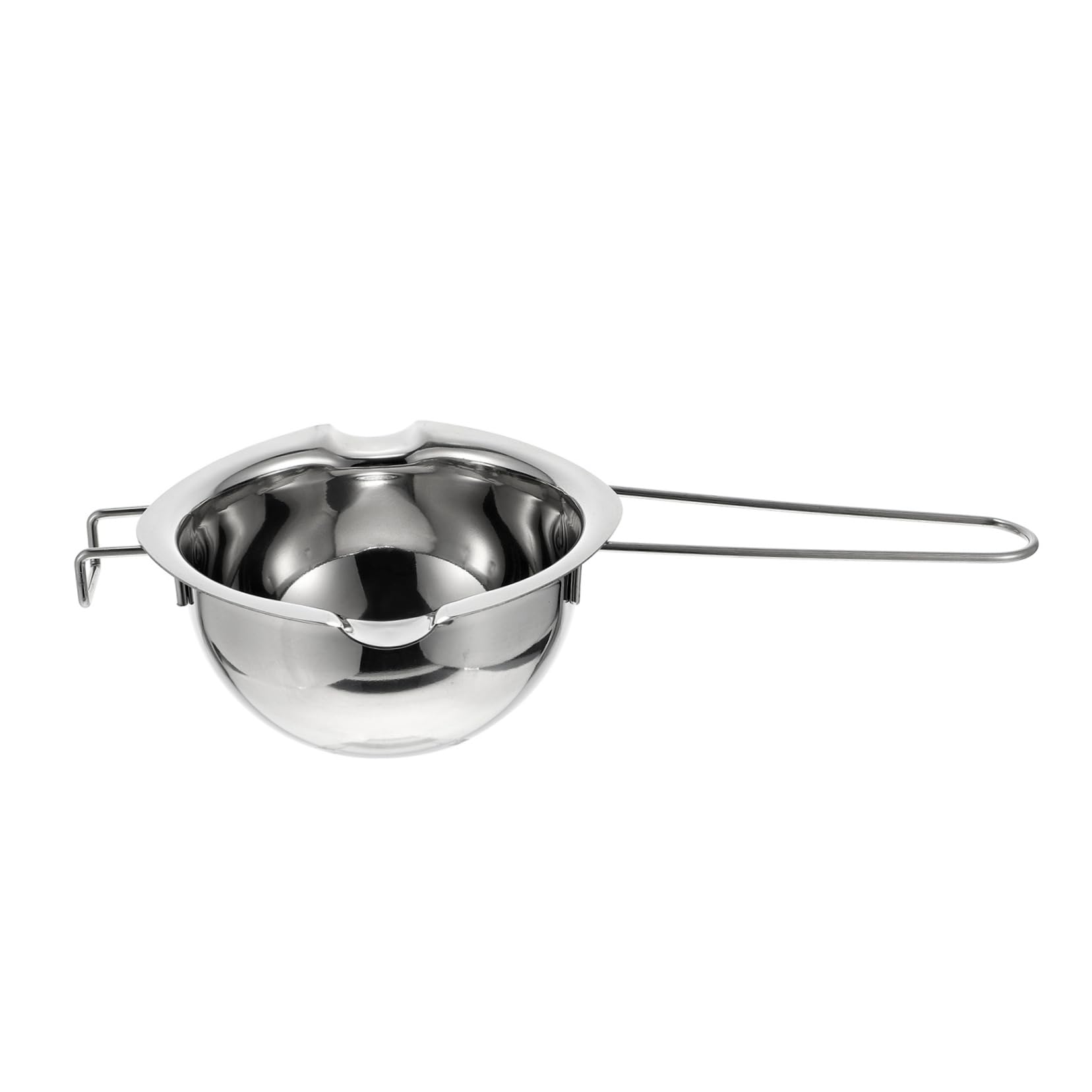 PRETYZOOM Stainless Steel Chocolate Melting Pot Candy Pot Melting Pan for Wafers Ergonomic Handle Easy to Use