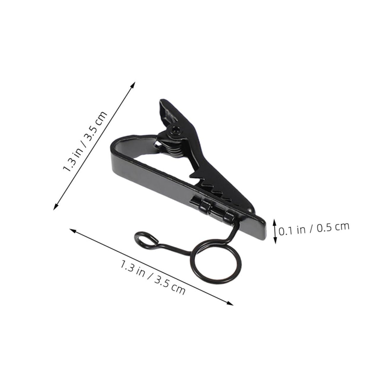9pcs Lapel Microphone Clip Iron Design for Discreet Placement for Interviews Weddings and Streaming for Lavalier Mics