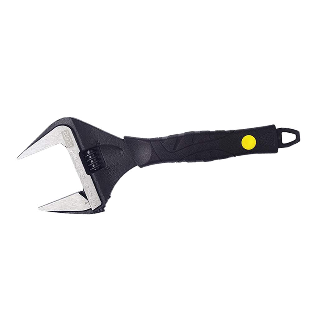 Antypoślizgowy uchwyt stalowy wspornik duży otwór hydrauliczny klucz nastawny 30 cm