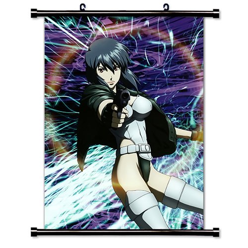 Ghost in The Shell Anime Fabric Wall Scroll Poster (16" x 22") Inches. [WP]-Ghost in The Shell-23