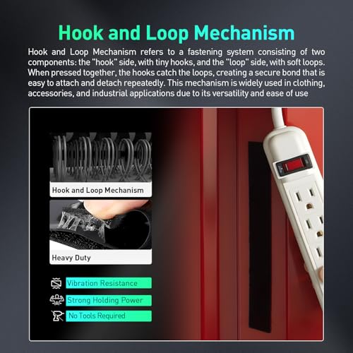 Hook and Loop Tape with 3M Super Sticky Self Adhesive 9448A 2