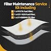 Filter Kit Compatible With Cummins ISX15 Oil Change Kit, OE# fuel filter FF5776 K37-1029 LF14000NN FF5776 K37-1029