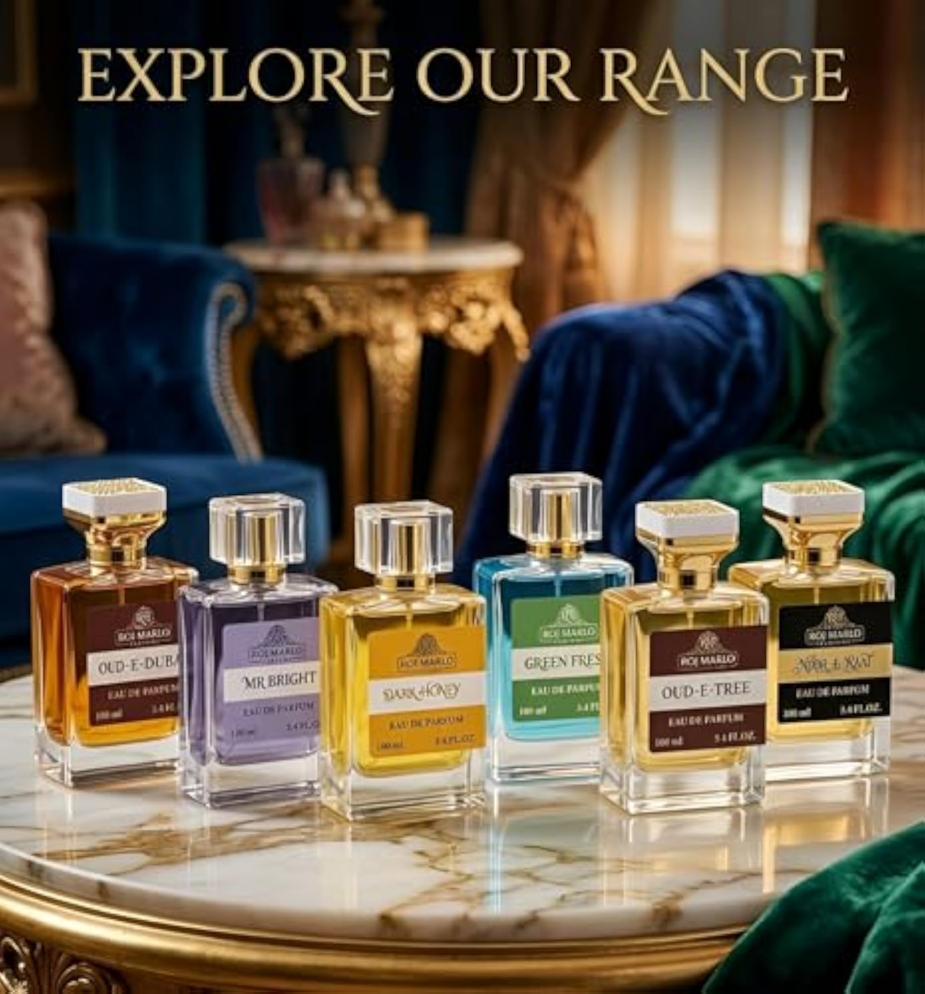 NOOR-E-RAAT Eau De Parfum, Premium Unisex Fragrance
