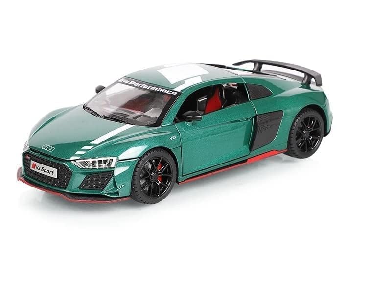 Image of Exclusive 1:24 Auudi R8 V10 Alloy Metal Pullback Toy car Features openable Doors and a Light, Making it a Great Gift for Music Lovers and a Fun Toy for Kids.(Colors as Per Stock)(Auudi R8 V10)