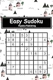 Easy Sudoku: For Beginers With Scandinavian House Background Cover