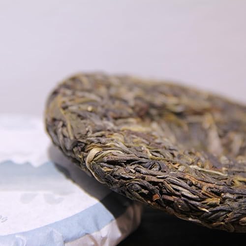 Miniatura 4 de LWXLJMJZC -Pastel de té Puerh crudo envejecido 2021yr Sheng (sin cocinar) Té Pu-erh Té Yunnan Puer 3.53 oz