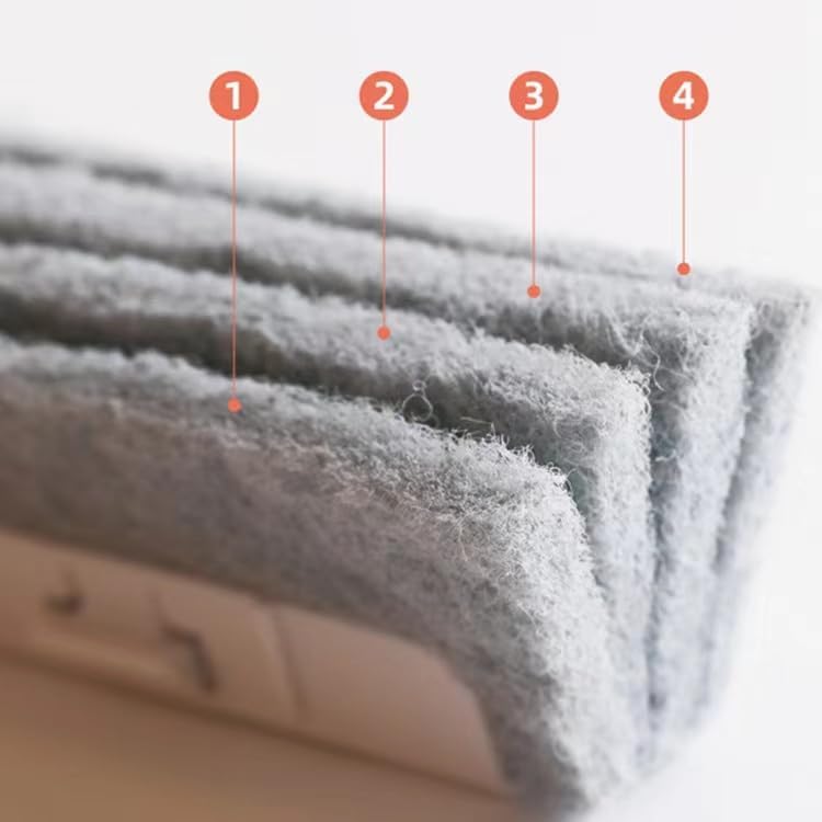 Image of 2-in-1 Window Track Cleaning Brush with Dust Collector, Groove Cleaner for Door Gaps and Sliding Tracks (1 Pcs)