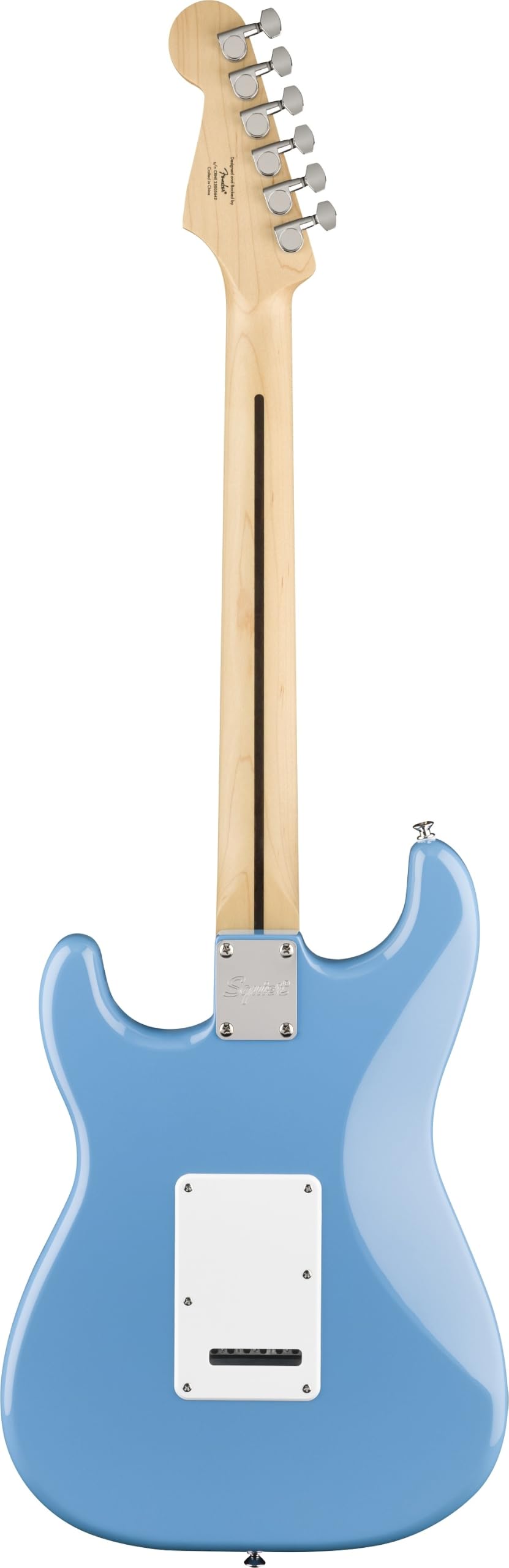 Guitare électrique FSR Squier Sonic® Stratocaster® HSS, touche en érable, pickguard blanc, California Blue