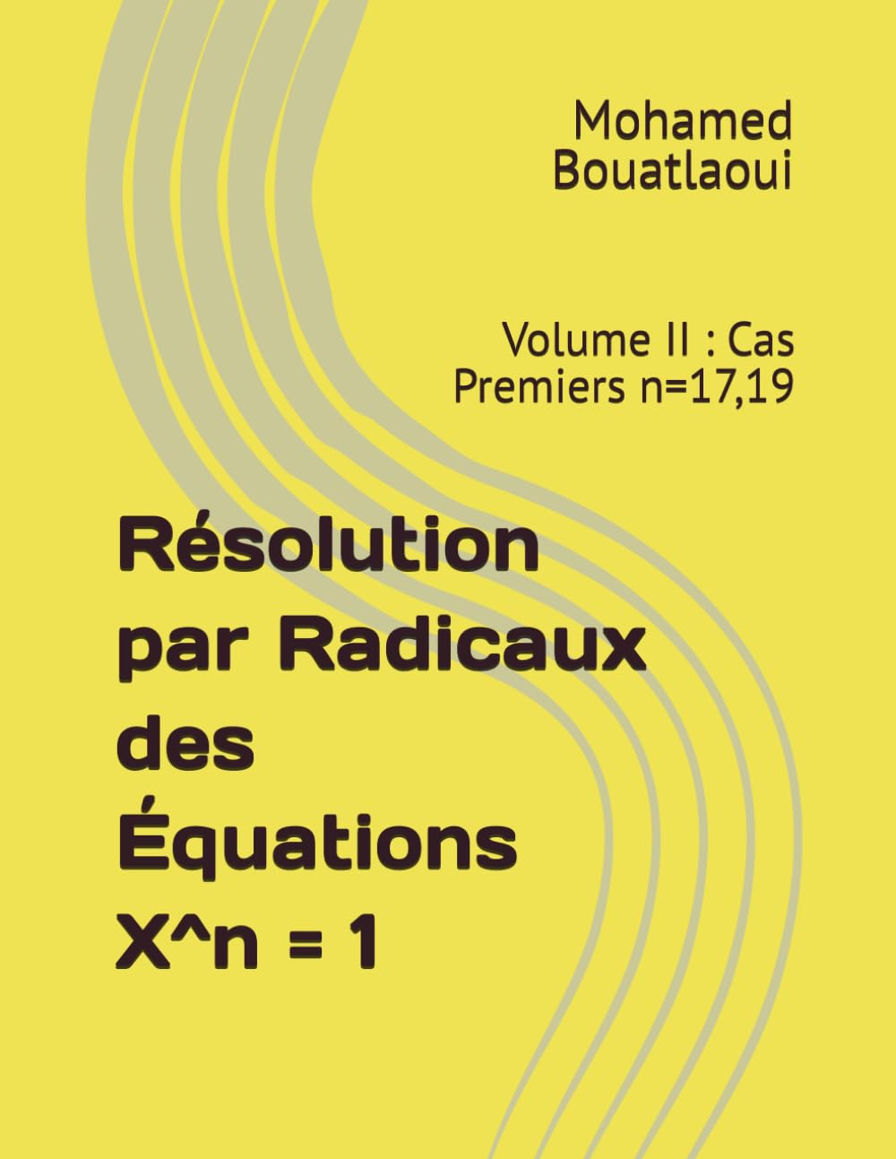 Résolution par Radicaux des Équations X^n = 1: Volume II : Cas Premiers n=17,19