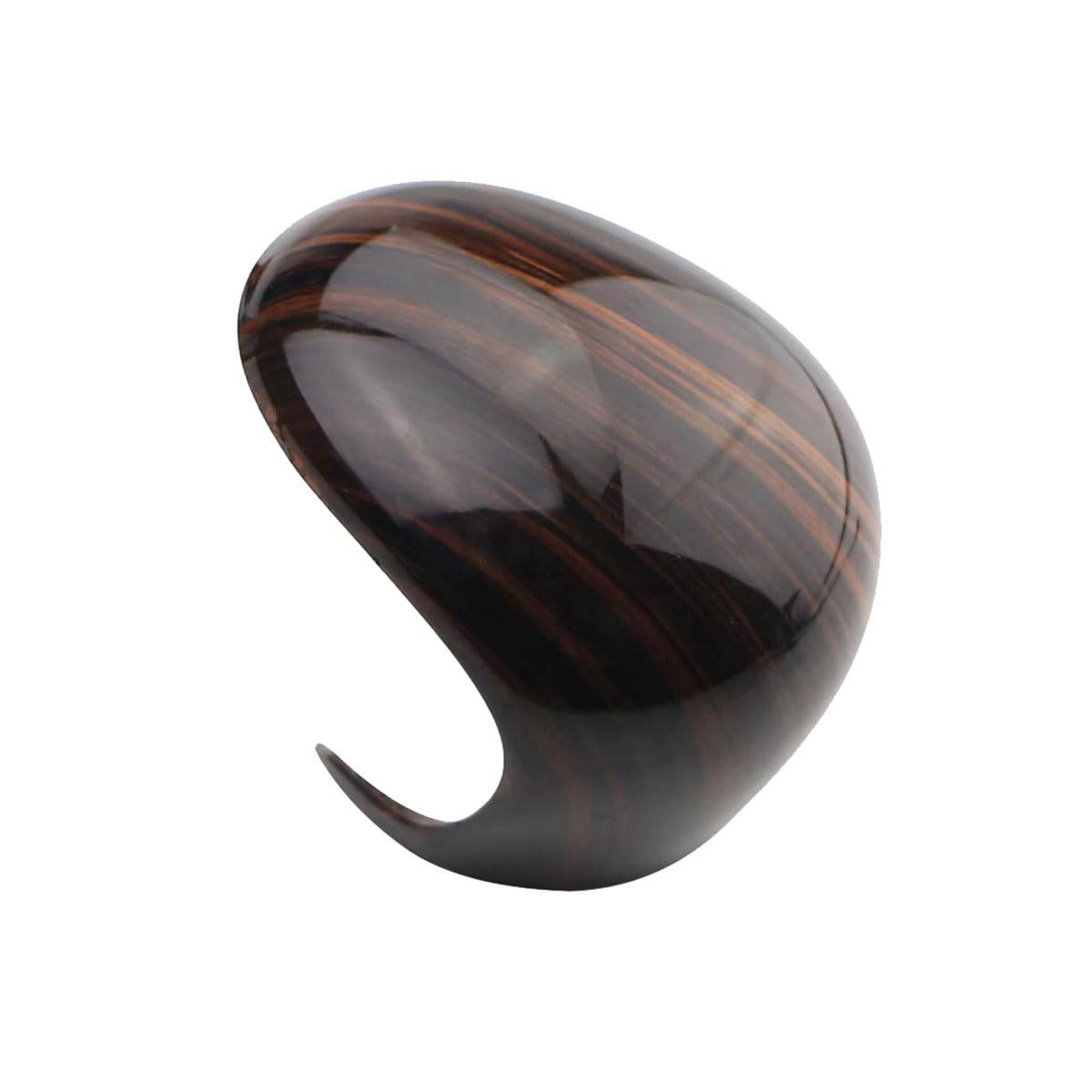 Oulesh Shift Knob Cover for Toyota CHR 2016-2021, Gear Head Cover Adorn(wood pattern)