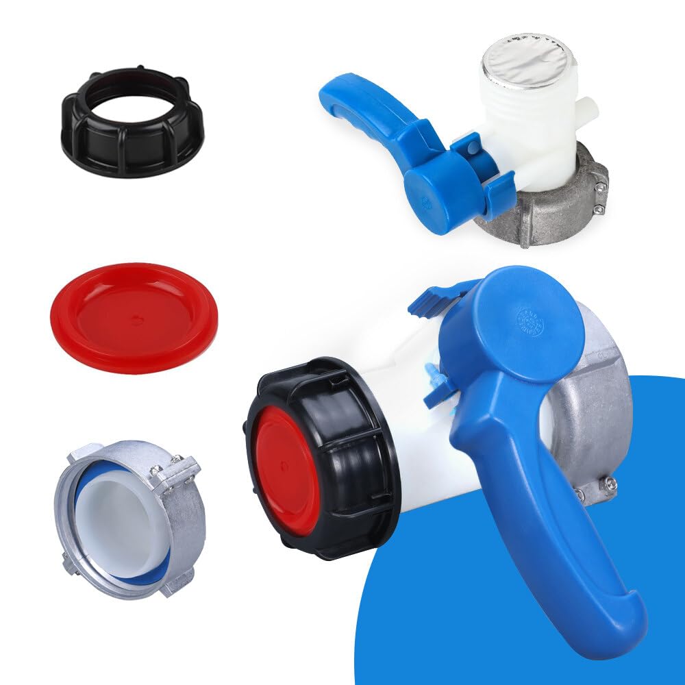 IBC Wassertankadapter 62mm - Auslaufhahn Für IBC Behälter