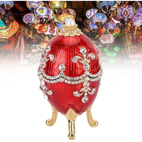 Boîte à bijoux Cyrank en forme d'œuf Fabergé Cover