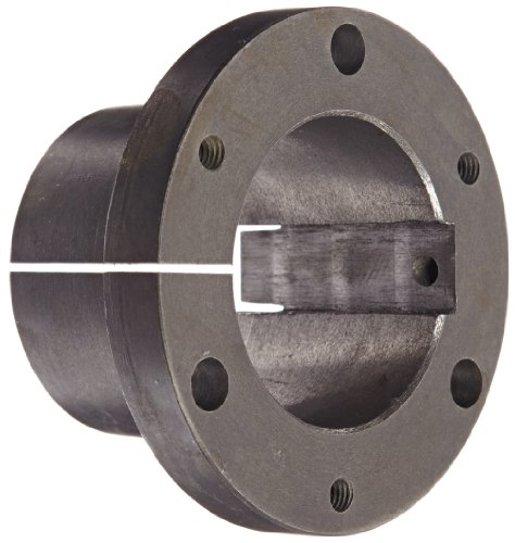 TB Woods Type SD SDM48MM Sure-Grip Bushing, Metric, 48 mm Bore, 55.6 mm OD, 46 mm Length, 565 lbs/in Torque, Standard Design, Shallow Keyway