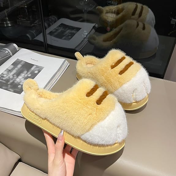 Cat Paw Slippers For Women, Cute Funny 3d Cat Paw Cartoon Slippe, Cat Paw Slippers2