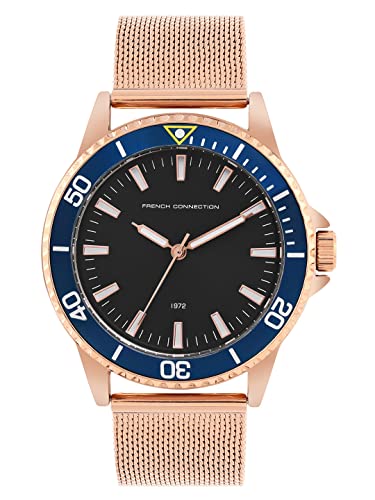 French Connection Analog Black Dial Mens Watch-FCE23RGM (B0BGXCSXNR) Amazon Price History, Amazon Price Tracker