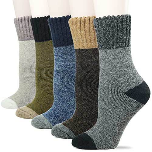 Image of Womens Wool Knit Winter Socks