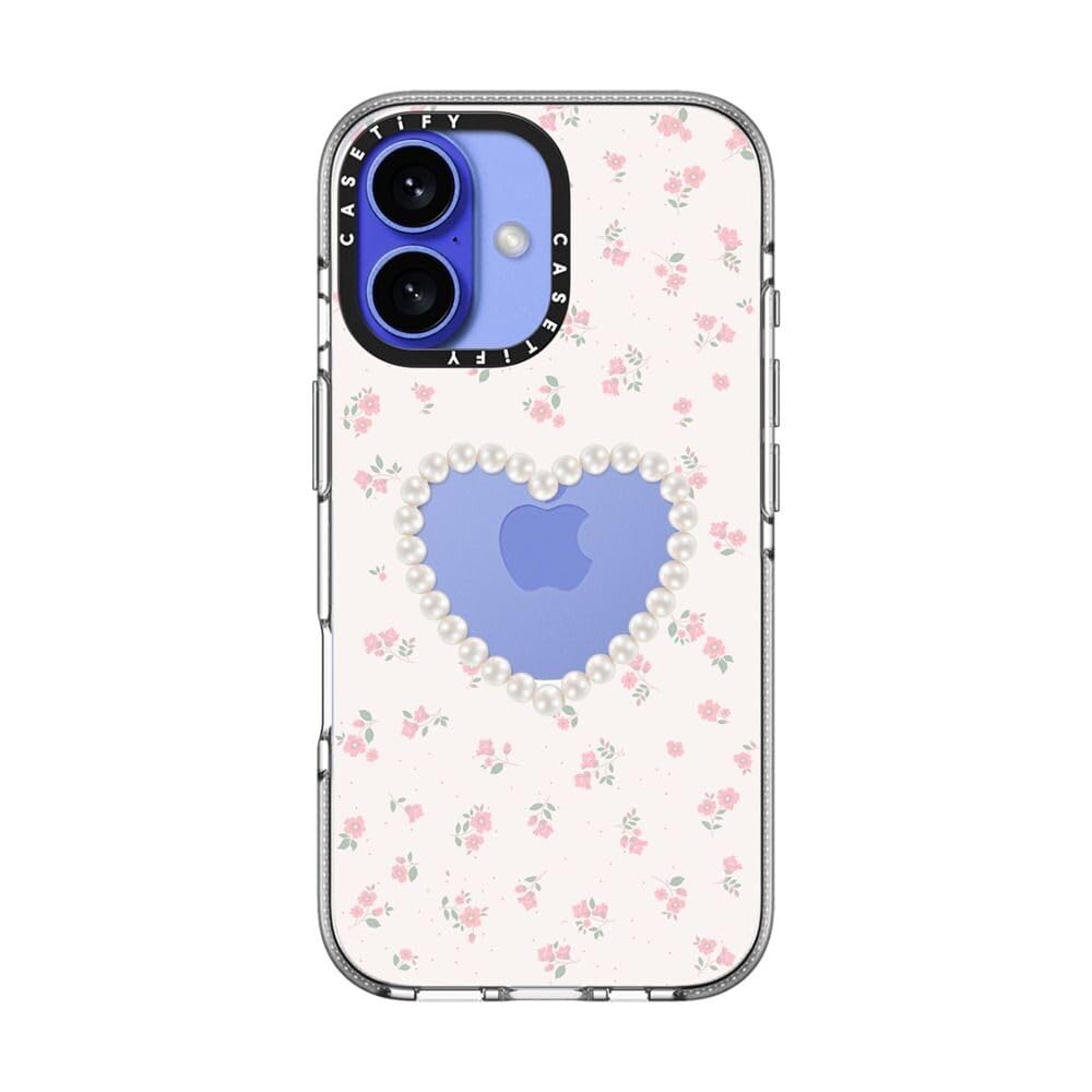 CASETiFY ミラー iPhone17ケース Pearly Heart CASETiFY Magsafe