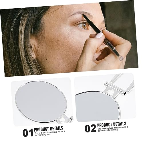 Espejo de maquillaje plegable doble faz portátil DOITOOL miniatura 5