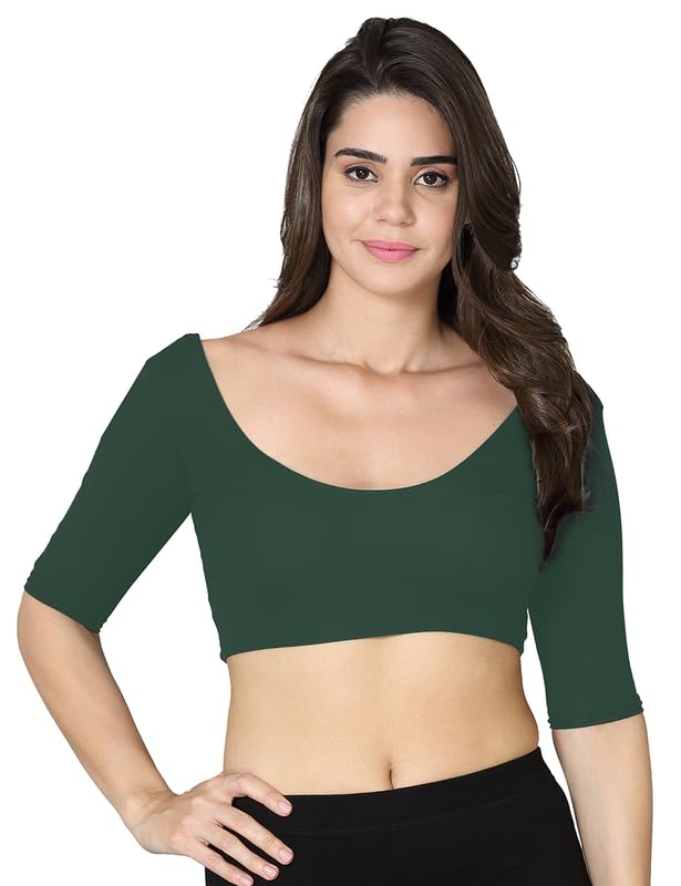 Image of VSTAR Deep Neck Comfy Blouse