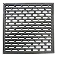 Lüftungsgitter aus Gusseisen für Kamine, Holzöfen und Feuerstellen 250 x 250 mm (REF. INT. 0026)