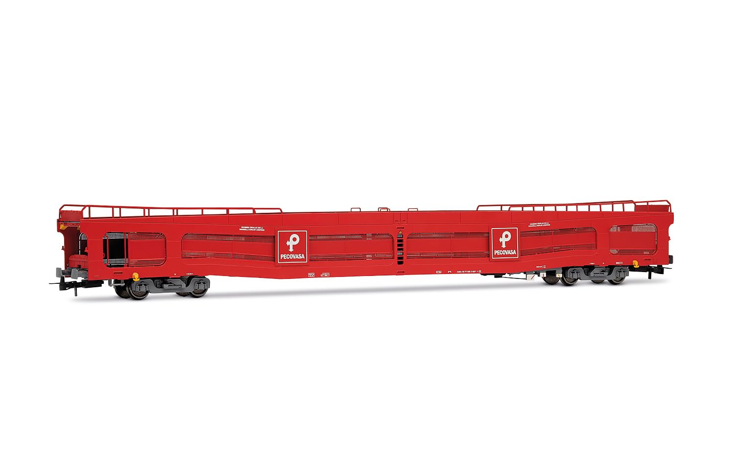 Electrotren HE4044 RENFE, DDMA autotransporter wagon, "Pecovasa" red livy, period V Railway 1 x Coach