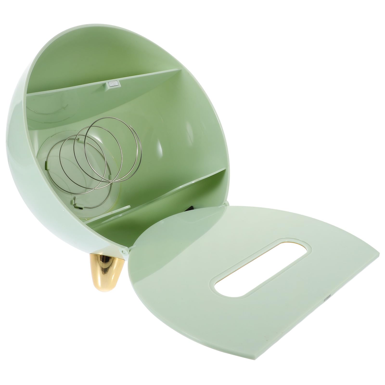 Porta Fazzoletti da Scrivania Multifunzione, Raffinato, Verde Chiaro