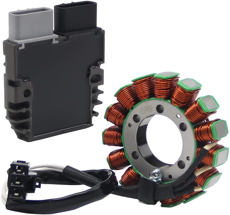Motorcycle Stator and Regulator Rectifier is Suitable for Kawasaki 21003-0054 21066-0714 21066-0758 21066-0771 for Kawasaki ZX1000 Ninja ZX10R ZX-10R 2006-2007