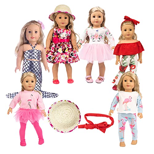 American Doll 11pc American Doll Clothes 18 inch Doll Clothes American Doll Accessories ,American Doll Clothes
