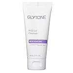 Glytone Mild Gel Exfoliating Cleanser, Pure Glycolic Acid Face Wash for Moisturizing & Rejuvenating Skin, Vegan & Fragrance-Free Face Exfoliator Scrub for All Skin Types, 2 fl. Oz.