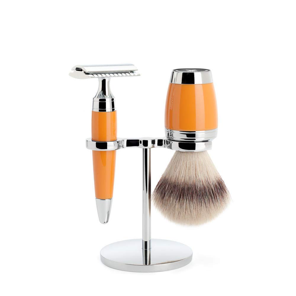 Set Afeitado Mühle Brocha Afeitar, Maquinilla Clásica & Soporte Serie Stylo